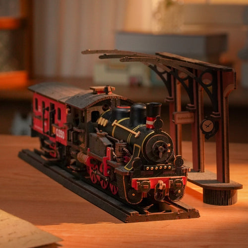 Puzzle 3D - Treno a Vapore Vintage