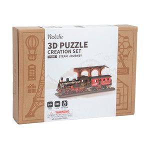 Puzzle 3D - Treno a Vapore Vintage