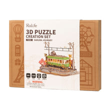 Carica l&#39;immagine nel visualizzatore di Gallery, Puzzle 3D - Viaggio in Tram Sakura