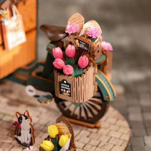 Puzzle 3D - Carretto di Fiori