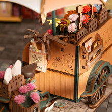 Carica l&#39;immagine nel visualizzatore di Gallery, Puzzle 3D - Carretto di Fiori