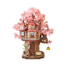 Carica l&#39;immagine nel visualizzatore di Gallery, Puzzle 3D - Casa sulL&#39;Albero di Ciliegio