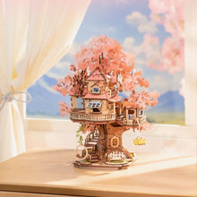 Carica l&#39;immagine nel visualizzatore di Gallery, Puzzle 3D - Casa sulL&#39;Albero di Ciliegio