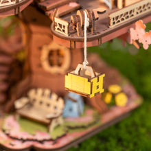 Carica l&#39;immagine nel visualizzatore di Gallery, Puzzle 3D - Casa sulL&#39;Albero di Ciliegio