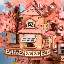 Carica l&#39;immagine nel visualizzatore di Gallery, Puzzle 3D - Casa sulL&#39;Albero di Ciliegio