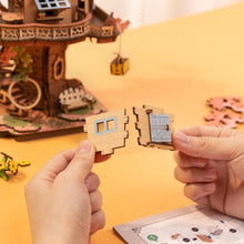 Carica l&#39;immagine nel visualizzatore di Gallery, Puzzle 3D - Casa sulL&#39;Albero di Ciliegio