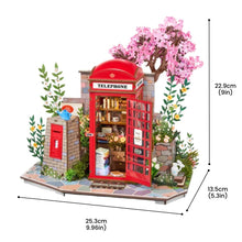Carica l'immagine nel visualizzatore di Gallery, Puzzle 3D - Cabina di libri in primavera