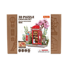 Carica l'immagine nel visualizzatore di Gallery, Puzzle 3D - Cabina di libri in primavera
