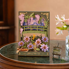Carica l&#39;immagine nel visualizzatore di Gallery, Puzzle 3D - Ninfee Scintillanti