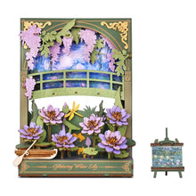 Carica l&#39;immagine nel visualizzatore di Gallery, Puzzle 3D - Ninfee Scintillanti