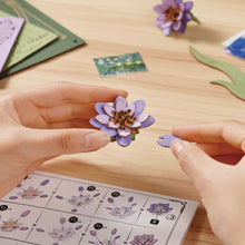 Carica l&#39;immagine nel visualizzatore di Gallery, Puzzle 3D - Ninfee Scintillanti