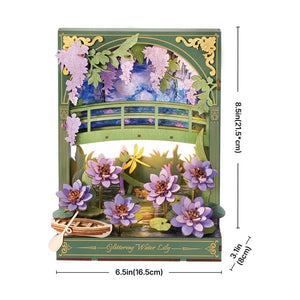 Puzzle 3D - Ninfee Scintillanti