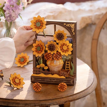 Carica l&#39;immagine nel visualizzatore di Gallery, Puzzle 3D - Girasoli Dorati