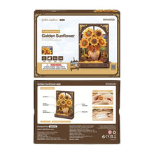 Carica l&#39;immagine nel visualizzatore di Gallery, Puzzle 3D - Girasoli Dorati
