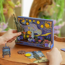 Carica l'immagine nel visualizzatore di Gallery, Puzzle 3D - La notte stellata