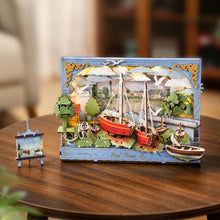 Carica l'immagine nel visualizzatore di Gallery, Puzzle 3D - Barche rosse Figured'Art