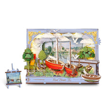 Carica l'immagine nel visualizzatore di Gallery, Puzzle 3D - Barche rosse