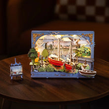 Carica l'immagine nel visualizzatore di Gallery, Puzzle 3D - Barche rosse