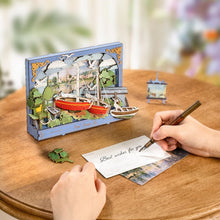Carica l'immagine nel visualizzatore di Gallery, Puzzle 3D - Barche rosse