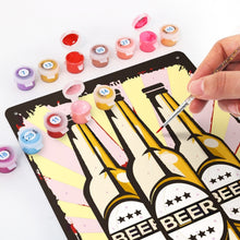 Carica l'immagine nel visualizzatore di Gallery, Dipingere con i Numeri Poster Metallici - Triplo Gusto