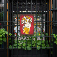 Carica l'immagine nel visualizzatore di Gallery, Dipingere con i Numeri Poster Metallici - Boccale di Birra