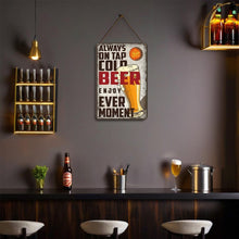 Carica l'immagine nel visualizzatore di Gallery, Dipingere con i Numeri Poster Metallici - Bicchiere di Birra Vintage