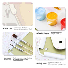 Carica l'immagine nel visualizzatore di Gallery, Dipingere con i Numeri Poster Metallici - Bicchiere di Birra Vintage