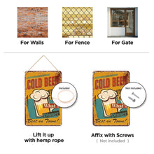 Carica l'immagine nel visualizzatore di Gallery, Dipingere con i Numeri Poster Metallici - Stasera solo Birra!