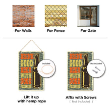 Carica l'immagine nel visualizzatore di Gallery, Dipingere con i Numeri Poster Metallici - Buona Birra con Buoni Amici