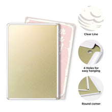 Carica l'immagine nel visualizzatore di Gallery, Dipingere con i Numeri Poster Metallici - Relax: stasera si brinda!