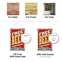 Carica l'immagine nel visualizzatore di Gallery, Dipingere con i Numeri Poster Metallici - Birra Gratis