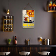 Carica l'immagine nel visualizzatore di Gallery, Dipingere con i Numeri Poster Metallici - Aperitivo Ricardo Grigio