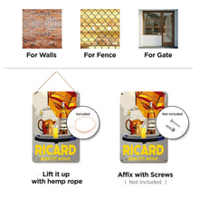 Carica l'immagine nel visualizzatore di Gallery, Dipingere con i Numeri Poster Metallici - Aperitivo Ricardo Grigio