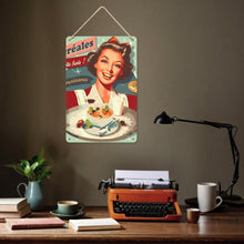Carica l'immagine nel visualizzatore di Gallery, Dipingere con i Numeri Poster Metallici - Colazione Vintage