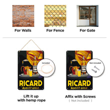 Carica l'immagine nel visualizzatore di Gallery, Dipingere con i Numeri Poster Metallici - Aperitivo Ricardo Nero