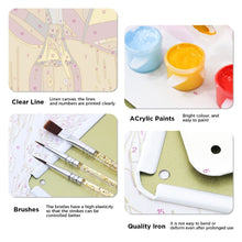 Carica l'immagine nel visualizzatore di Gallery, Dipingere con i Numeri Poster Metallici - Aperitivo Ricardo Nero