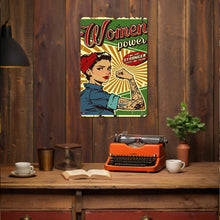 Carica l'immagine nel visualizzatore di Gallery, Dipingere con i Numeri Poster Metallici - Women Power