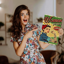 Carica l'immagine nel visualizzatore di Gallery, Dipingere con i Numeri Poster Metallici - Women Power