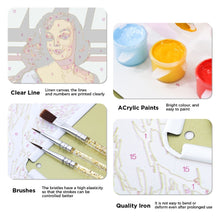 Carica l'immagine nel visualizzatore di Gallery, Dipingere con i Numeri Poster Metallici - Officina Willys