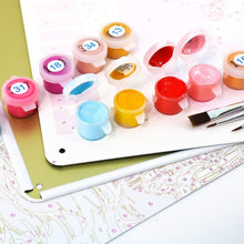 Carica l'immagine nel visualizzatore di Gallery, Dipingere con i Numeri Poster Metallici - Cowgirls