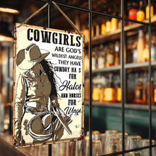 Carica l'immagine nel visualizzatore di Gallery, Dipingere con i Numeri Poster Metallici - Cowgirls