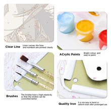 Carica l'immagine nel visualizzatore di Gallery, Dipingere con i Numeri Poster Metallici - Cowgirls