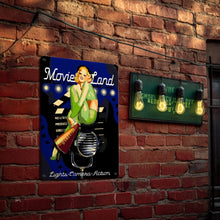 Carica l'immagine nel visualizzatore di Gallery, Dipingere con i Numeri Poster Metallici - Movieland