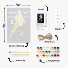 Carica l'immagine nel visualizzatore di Gallery, Dipingere con i Numeri Poster Metallici - Movieland