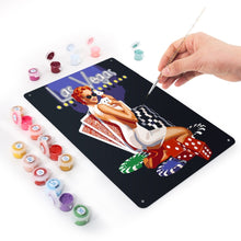 Carica l'immagine nel visualizzatore di Gallery, Dipingere con i Numeri Poster Metallici - Fascino a Las Vegas