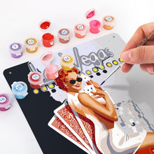Carica l'immagine nel visualizzatore di Gallery, Dipingere con i Numeri Poster Metallici - Fascino a Las Vegas