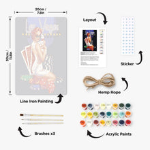 Carica l'immagine nel visualizzatore di Gallery, Dipingere con i Numeri Poster Metallici - Fascino a Las Vegas