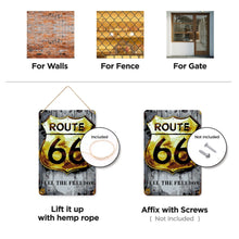 Carica l'immagine nel visualizzatore di Gallery, Dipingere con i Numeri Poster Metallici - Route 66
