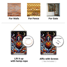 Carica l'immagine nel visualizzatore di Gallery, Dipingere con i Numeri Poster Metallici - L'Ingannatore nella notte di Halloween