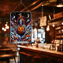 Carica l'immagine nel visualizzatore di Gallery, Dipingere con i Numeri Poster Metallici - L'Ingannatore nella notte di Halloween